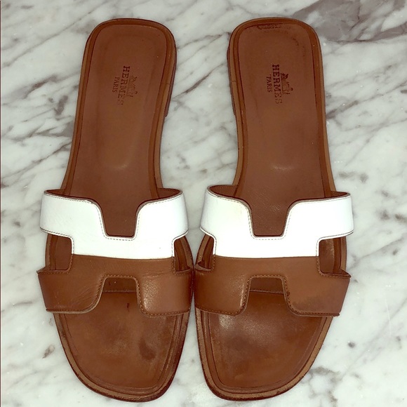 Hermes Shoes - Hermès Oran Sandals 40